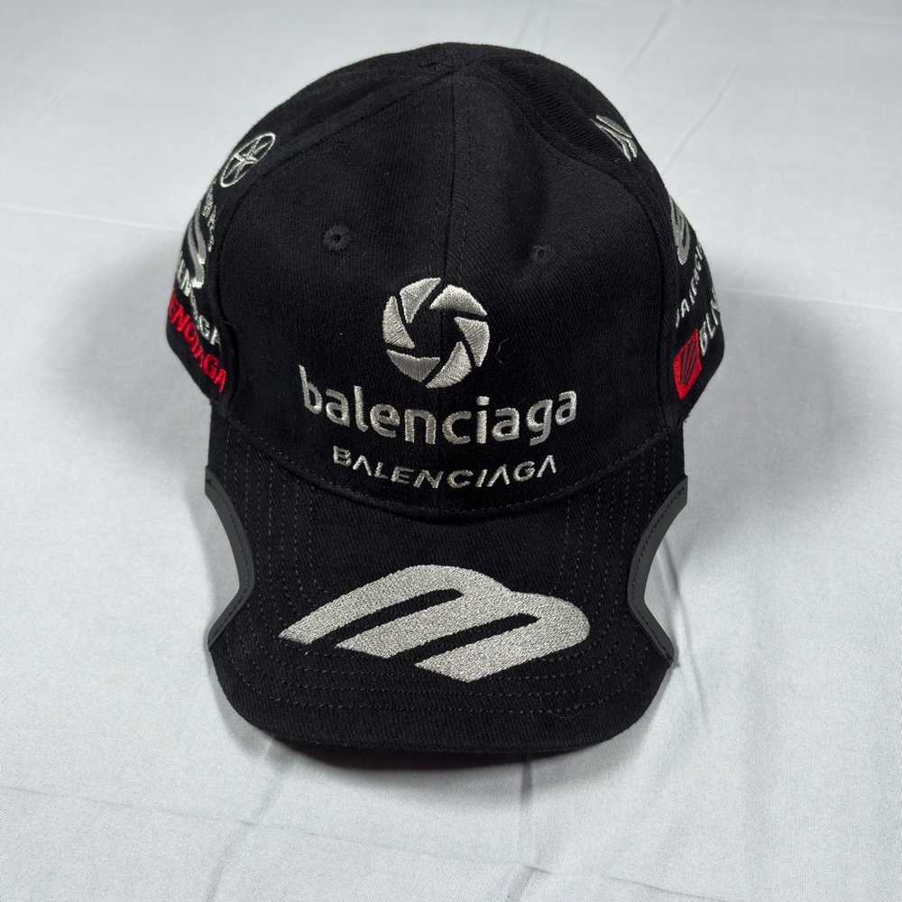 Balenciaga Racer Sport Cap Black